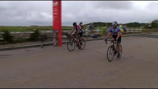 First PMC Riders Arrive At Provincetown Finish Line [upl. by Assirim]