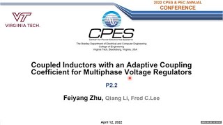 Feiyang Zhu  Adaptivecoupled Inductors for Multiphase Voltage Regulators [upl. by Ynaffets]