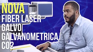 Visutec  Fiber Laser  Conheça a Fiber laser Galvo Galvanometrica CO2 [upl. by Nomelihp]