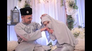 MALAYSIA WEDDING  Nasrullah amp Maizatul Solemnization Nikah 2018 [upl. by Neumeyer]