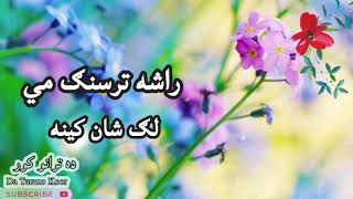 راشه ترسنګ مي لګ شان کینه  rasha tar sang mi lag shan keena  pashto tarana [upl. by Birdella]