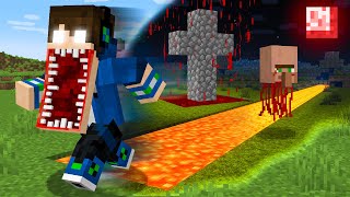 If I Touch Grass Minecraft Gets More SCARY [upl. by Meridith]