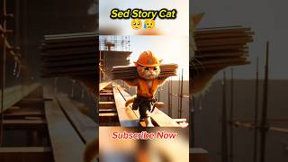 Sed 🥺😭 Cat Story short video [upl. by Bocock]