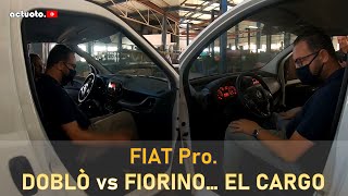 ActuotoPro Fiat Pro Doblò vs Fiorino Intérieur 23 فيات دوبلو وفيورينو التجارية [upl. by Ahsa434]