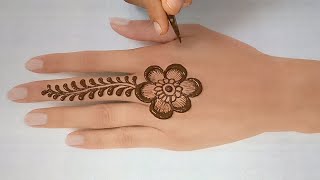 Easy Beautiful Mehndi  New Stylish Full Hand Mehndi Design Step by Step  आसान मेहँदी लगाना सीखे [upl. by Haroun]