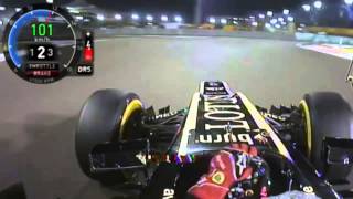 F1 2013  Romain Grosjean P7 OnBoard Abu DhabiHD [upl. by Thatcher636]