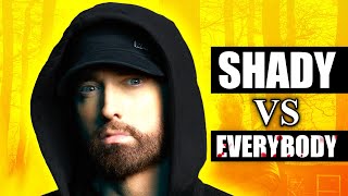 Every Diss On EMINEMs quotThe Death Of Slim Shadyquot Album Explained [upl. by Anhavas]