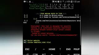 Termux saycheese tool for security test and pentesting installation [upl. by Lyle509]