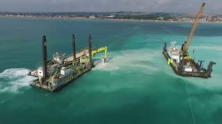 Boskalis  rampion installation duct extension [upl. by Anicul]