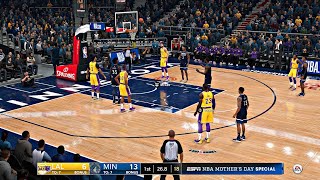 NBA LIVE 19 Los Angeles Lakers vs Cleveland Cavaliers 1st Half NBA LIVE 19 Gameplay CPU Xbox One [upl. by Nollahp]