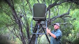 REVIEW  TRIPOD DEER STAND Part 1 [upl. by Ttenaej]