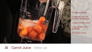 Carrot Juice  Blendtec Recipes [upl. by Berte]