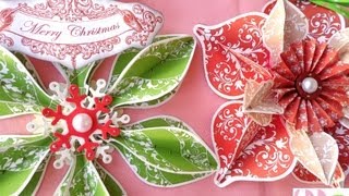 Ornamenti Natalizi fai da te  Christmas Ornaments diy [upl. by Ayadahs]