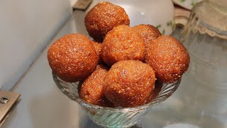 Narkel Naru Recipe Special Bengali Sweet Dishcoconut Laddu gurer narkol naru [upl. by Arella]