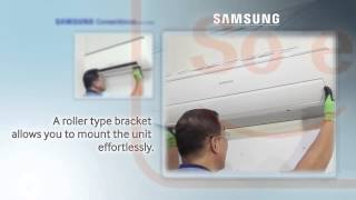 SAMSUNG CLIMATIZZATORI  INSTALLAZIONE [upl. by Fee]