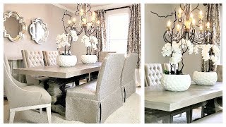 NEW Dining Room Makeover with American Signature Furniture amp EXCITING NEWS [upl. by Nigam461]