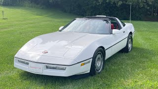 1987 Corvette L98 walk aroundin depth review [upl. by Lianne]