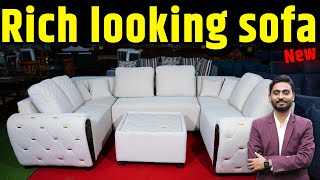 L shape sofa set design  Corner sofa design  Sofa designs 2024  latest sofa design 2024 [upl. by Slater104]