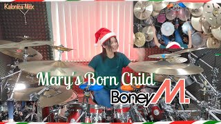 Marys Boy Child  Oh My Lord  Boney M  Drum Cover by KALONICA NICX [upl. by Ky]