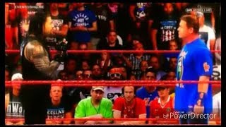 John Cena vs Roman Reigns Promo en Español  No Mercy 2017 [upl. by Wenoa]