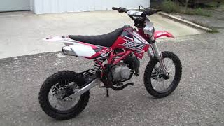 Apollo DB X18 125cc Dirt Bike [upl. by Domash411]