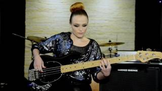 Supermassive Black Hole  Muse  Bass Cover By Ingrid Richter [upl. by Launamme]