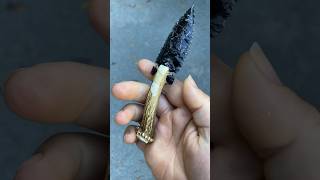 Obsidian core knapping flintknapping primitivetechnology obsidian geology [upl. by Ignatius338]