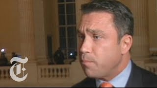 Rep Michael Grimm Threatens NY1 Reporter Ill Break You in Half  The New York Times [upl. by Netsryk688]