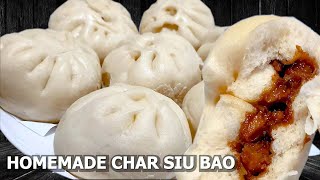 Char Siu Bao  Steam Pork Buns  Dim Sum  叉烧包 [upl. by Foley]