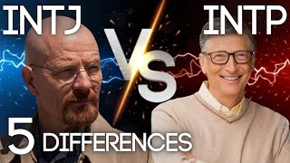 INTJ vs INTP  5 Simple Differences Between the INTJ and INTP Personality Types [upl. by Vitus]