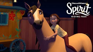 Spirit and Luckys First Circus Act  SPIRIT RIDING FREE  Netflix [upl. by Cassiani59]