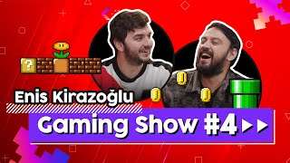 Bug’lı Oyunlar Güzel Bakışlar İçerik Üretmek  Enis Kirazoğlu İle Gaming Show W Yüksel Toksöz 🎤🕹️ [upl. by Arehahs279]