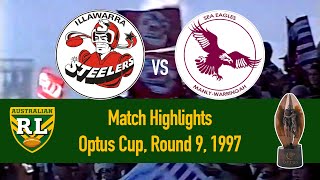 Illawarra Steelers vs ManlyWarringah Sea Eagles  1997 Round 9  HIGHLIGHTS [upl. by Etnahs]