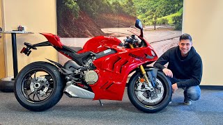 Buying a Brand New 2023 Ducati Panigale V4S [upl. by Laurita]