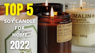 Top 5 Best Gardenia Scented Candle Soy Candle for Home 2022 [upl. by Tarazi]