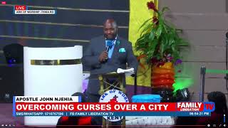 JABEZ PRAYER SERVICE  OVERCOMING CURSES OVER A CITY  APOSTLE JOHN NJEHIA [upl. by Haroldson]