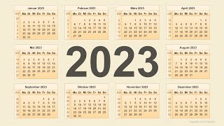 Kalender 2023 [upl. by Guise]