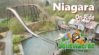 Niagara  On Ride  Off Ride  Bellewaerde Park [upl. by Eilssel925]