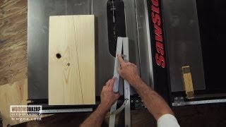 Cutting Angles on a Table Saw [upl. by Notac204]