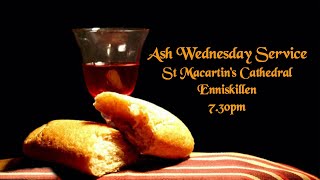 Anglican Holy Communion on Ash Wednesday from Enniskillen Cathedral on 14th February 2024 [upl. by Ehrman]