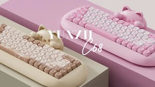 YUNZII C68 keyboard review [upl. by Ardeahp]