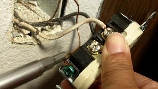 Install an Electrical Outlet Best Beginner Step by Step Tutorial [upl. by Htaeh]