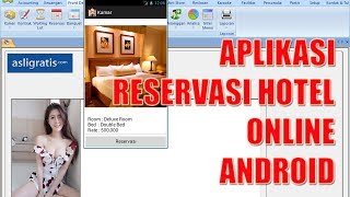 APLIKASI ANDROID RESERVASI HOTEL ONLINE [upl. by Nodnyl566]