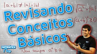 REVISANDO CONCEITOS BÁSICOS DE MATEMÁTICA  Matemática Rio [upl. by Limak]