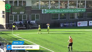 Lakoseljac Cup Quarter Final Kingborough Lions v Devonport Strikers Goal Highlights [upl. by Tik]