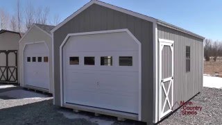 12 X 18 WOODEN PORTABLE GARAGE  SHEDS KINGSTON  GARDEN SHEDS  SHEDS OTTAWA  SHEDS BELLEVILLE [upl. by Thelma]