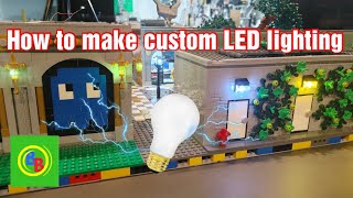 How to make custom Led lighting for your Lego Mocs [upl. by Lansing956]