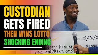 Custodian Gets Fired Then Wins Lotto Shocking Ending [upl. by Hanoy509]