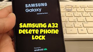 Forgot Password Samsung A32 SMA325F Delete Pin Pattern Password Lock [upl. by Nnasus]