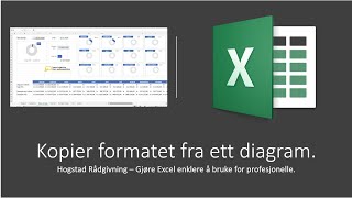 Kopiere formater fra et diagram i Excel [upl. by Denys]